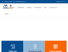 Tablet Screenshot of italmaticgroup.com